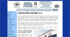 Desktop Screenshot of cordeleriaartibel.com